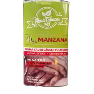 TABACO ALMA MANZANA 40 GRS